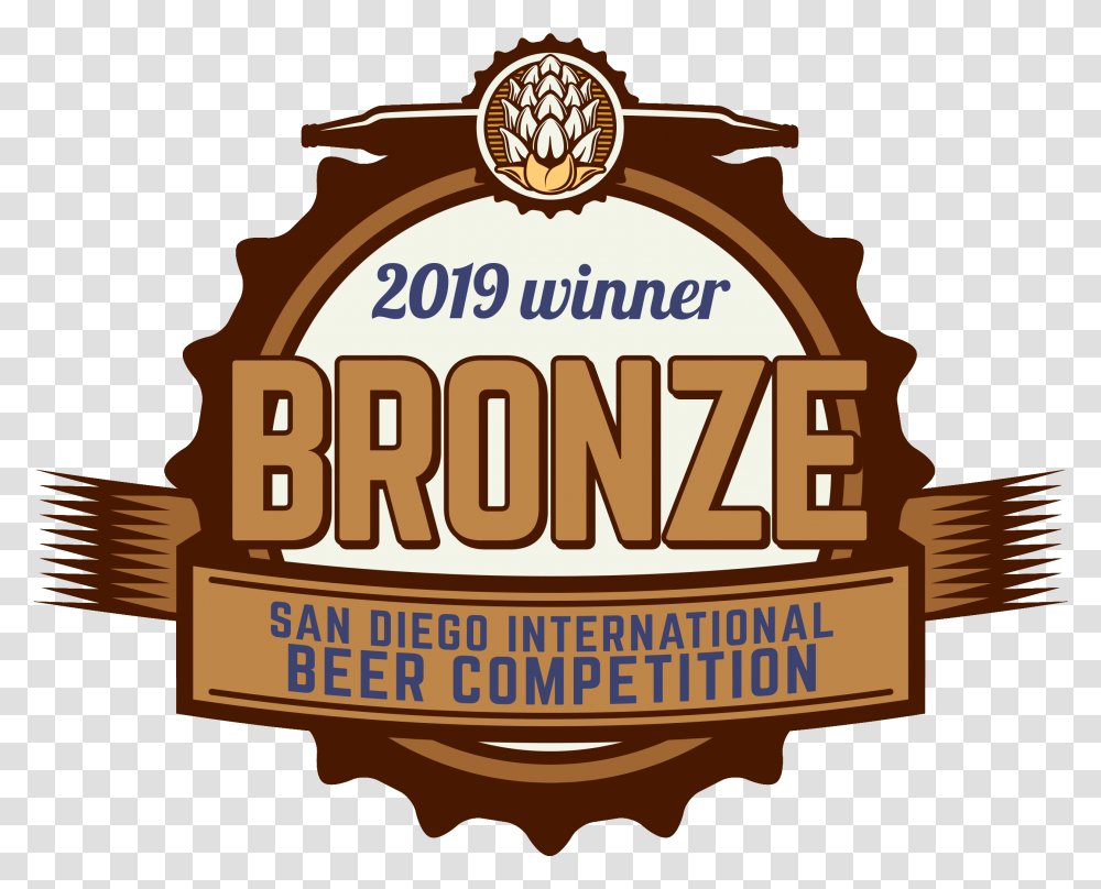 San Diego International Beer Competition Gold, Logo, Word, Label Transparent Png