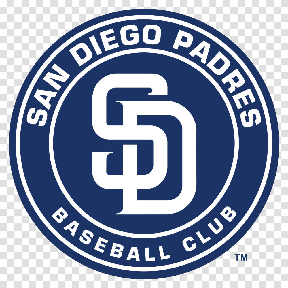 San Diego Padres Logo Circle Padres De San Diego Logo, Label, Trademark Transparent Png
