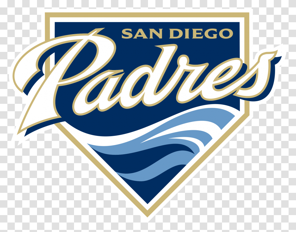 San Diego Padres Logo, Trademark, Beverage, Drink Transparent Png