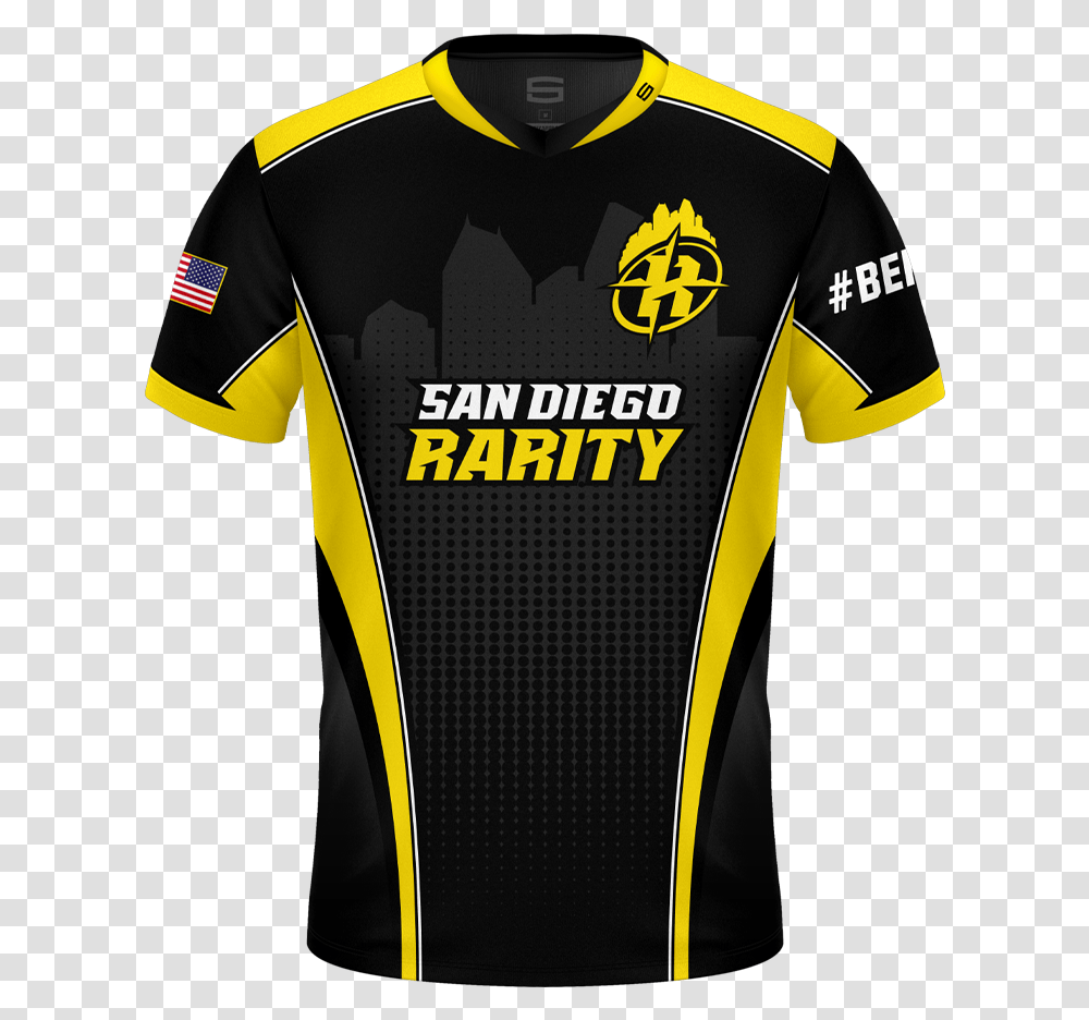 San Diego Rarity Sports Jersey, Clothing, Apparel, Shirt Transparent Png