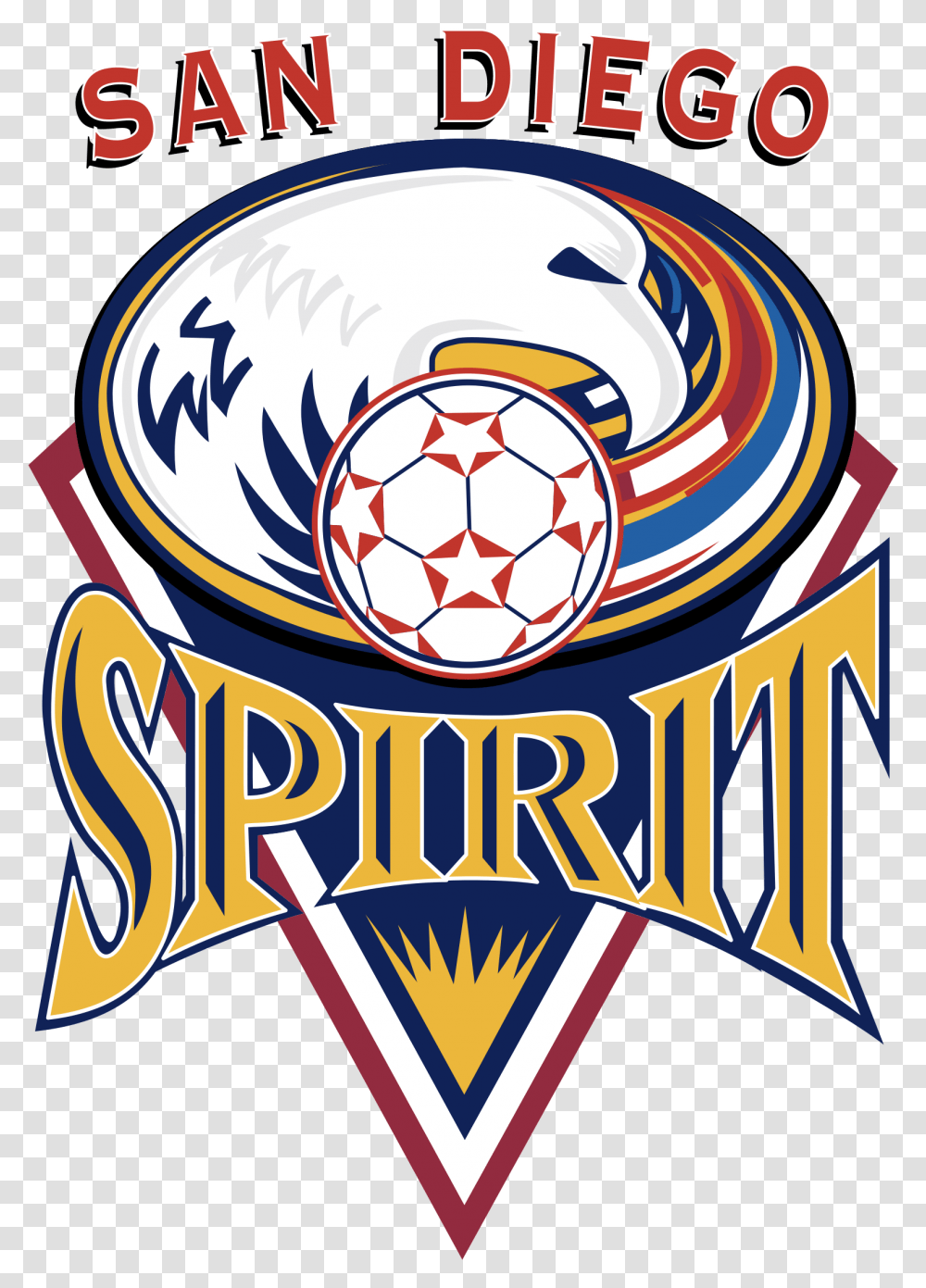 San Diego Spirit Logo Spirit, Symbol, Trademark, Team Sport, Sports Transparent Png