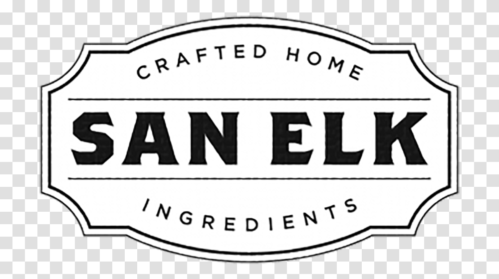 San Elk Logo Sign, Label, Sticker, Word Transparent Png