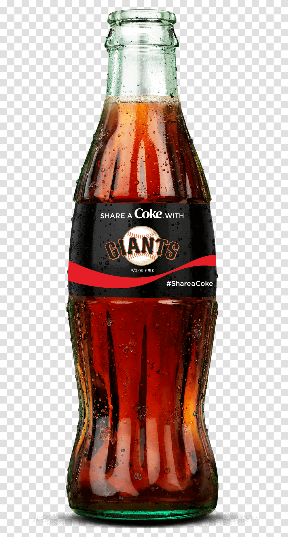San Francisco Giants Brand Bottle Notre Dame Coca Cola, Soda, Beverage, Drink, Alcohol Transparent Png