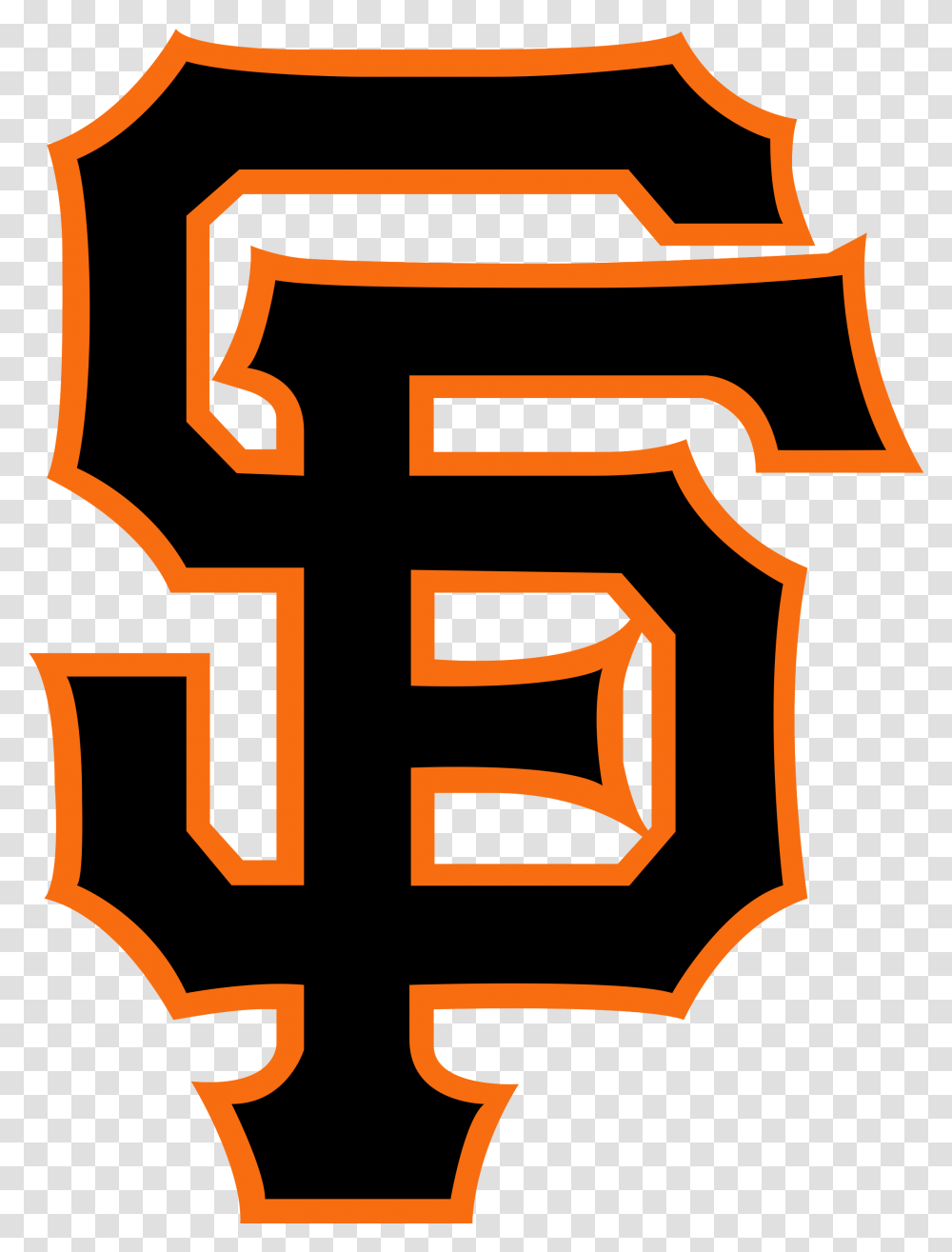 San Francisco Giants Image Logo San Francisco Giants, Number, Alphabet Transparent Png