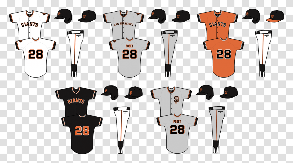 San Francisco Giants Jerseys 2019, Plot, Light, Diagram, Shirt Transparent Png