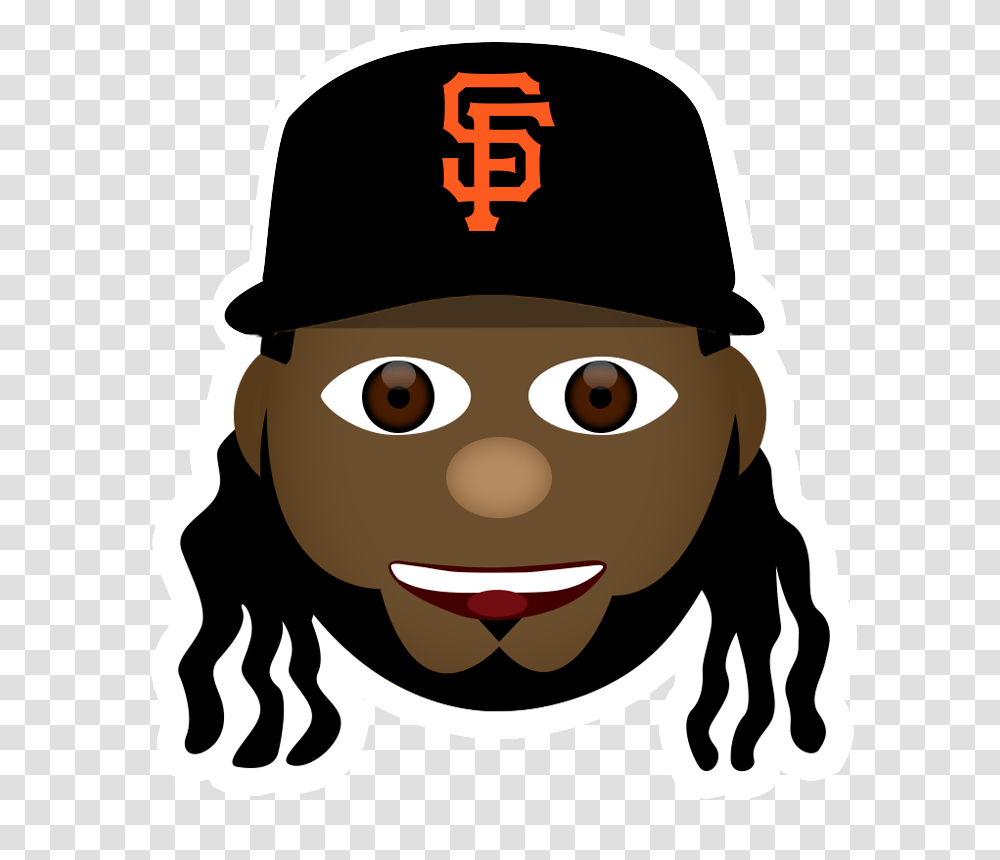San Francisco Giants On Twitter Welcome Johnny, Label, Sticker, Cap Transparent Png