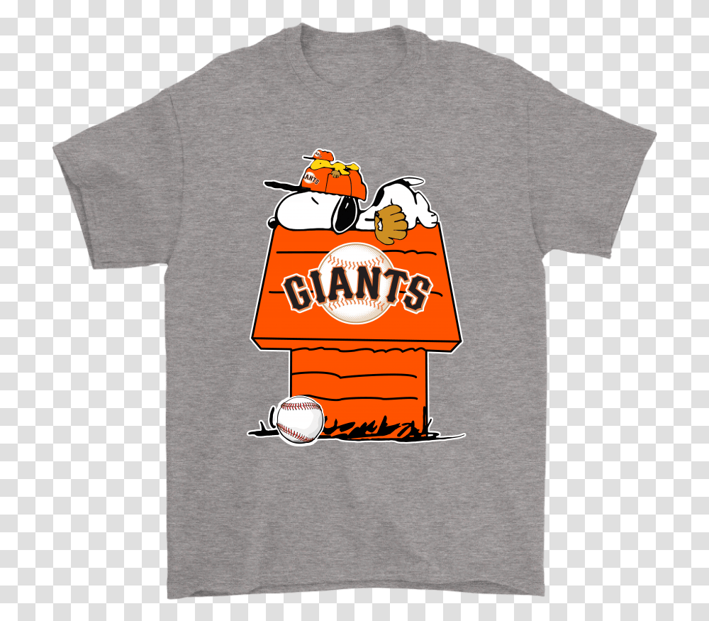 San Francisco Giants Snoopy And Woodstock Resting Together San Francisco Giants, Apparel Transparent Png