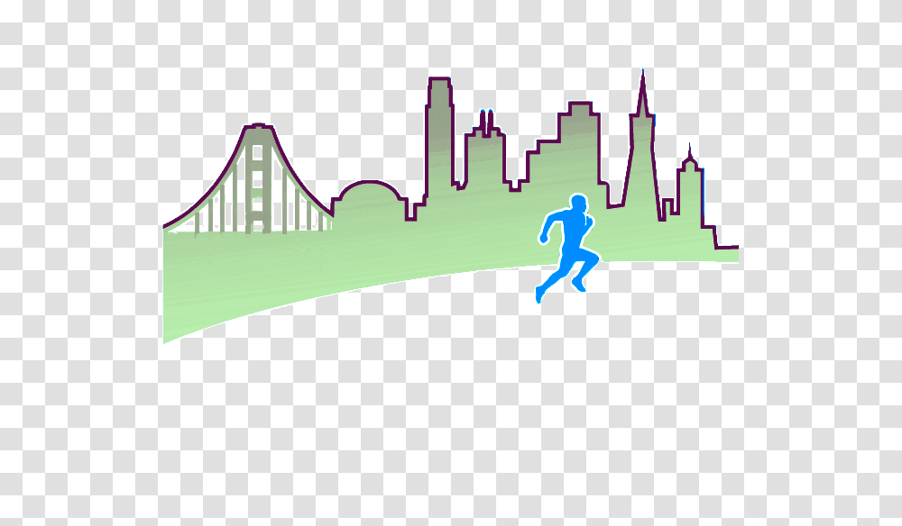 San Francisco Scenic Running Tours Guided Runs Explore San Francisco, Person, People, Plot Transparent Png