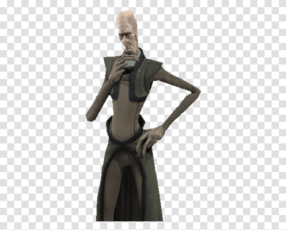 San Hill Tall Gray Star Wars Alien, Person, Clothing, Hand, Ninja Transparent Png