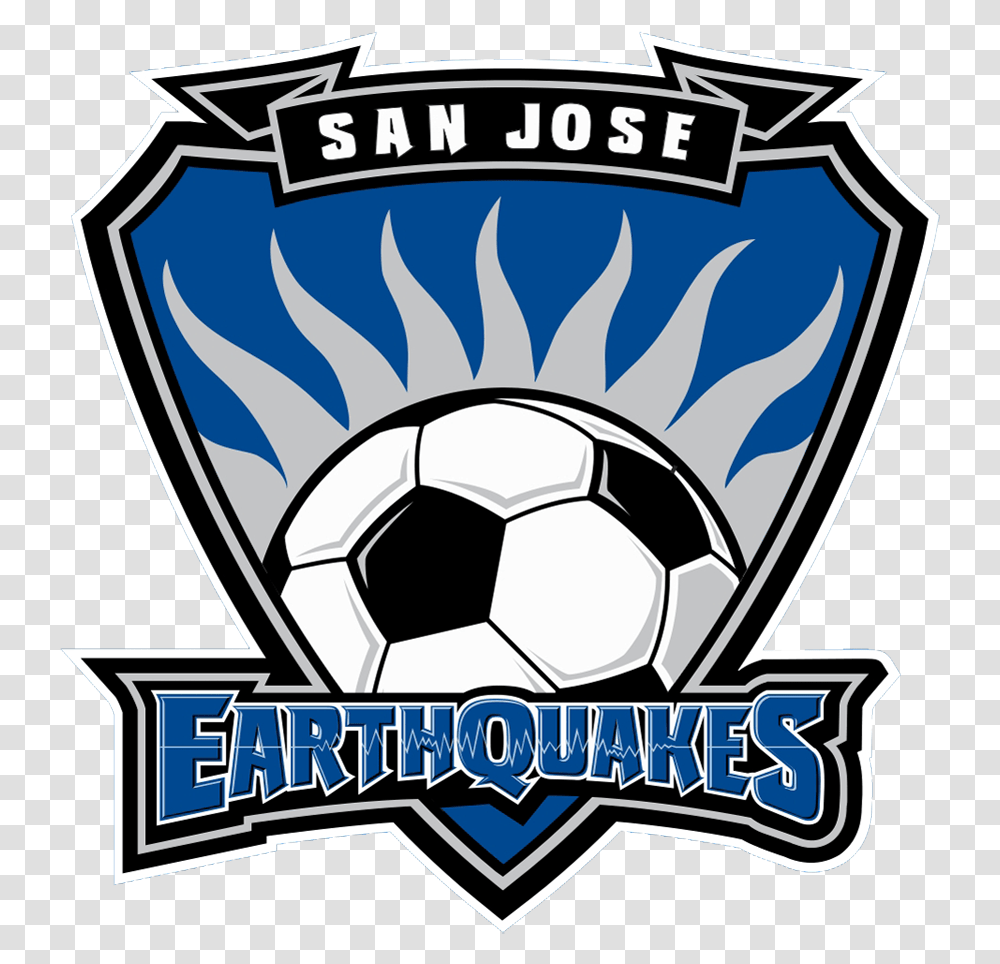 San Jose Earthquakes Logo Wallpaper Football Pictures San Jose Earthquakes 2004 Kits, Soccer Ball, Armor, Trademark Transparent Png