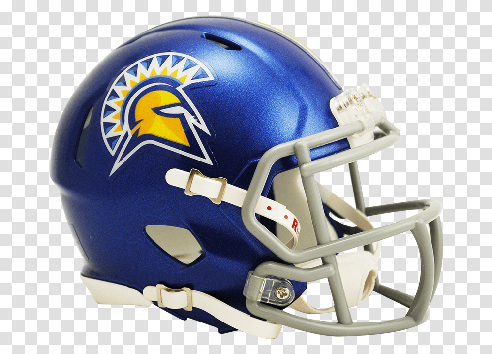San Jose State Speed Mini Helmet Nfl New York Giants Helmet, Apparel, Team Sport, Sports Transparent Png
