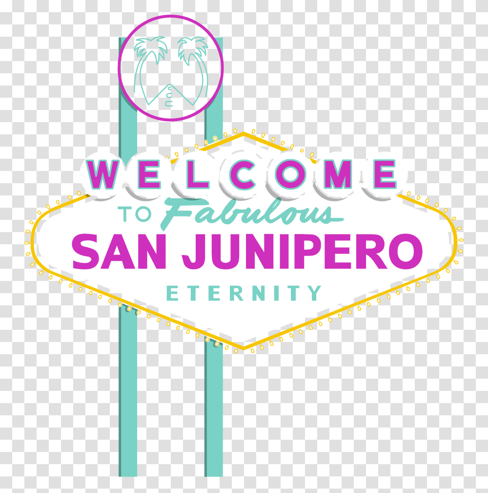 San Junipero, Sign Transparent Png