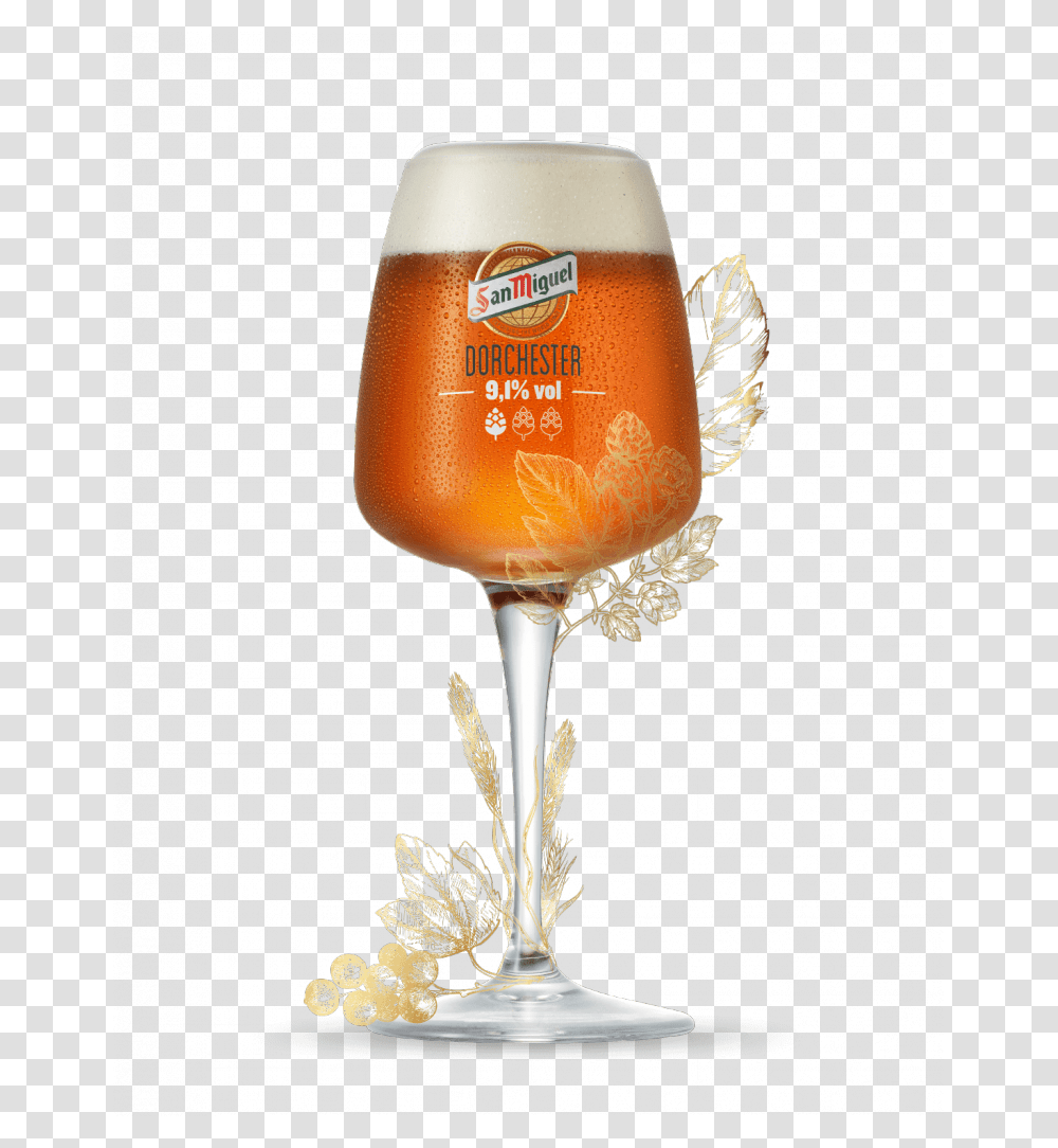 San Miguel Dorchester, Glass, Lamp, Beer Glass, Alcohol Transparent Png