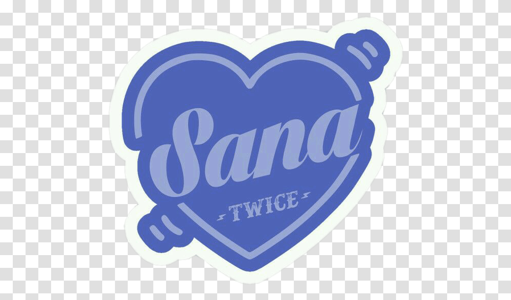 Sana Twice Twicesana Sanaedit Kpop Sticker By Reyhan Language, Text, Label, Heart, Rug Transparent Png