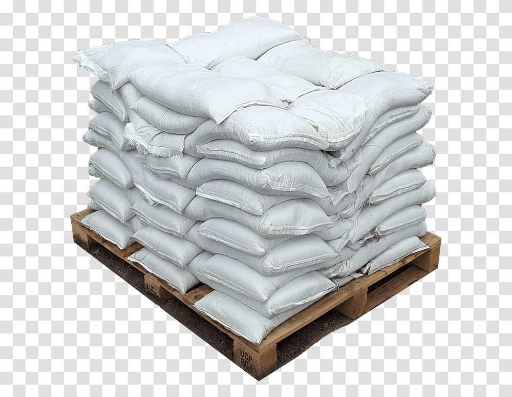 Sand Bags On A Pallet, Furniture, Mattress, Rug Transparent Png
