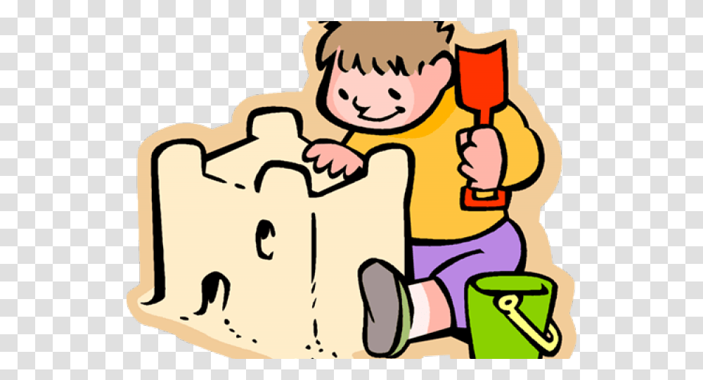 Sand Castle Clipart Small, Bag, Drawing, Reading Transparent Png