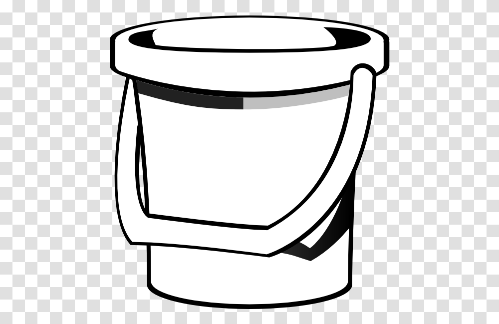 Sand Clipart Background Bucket Clipart Black And White, Bathtub Transparent Png