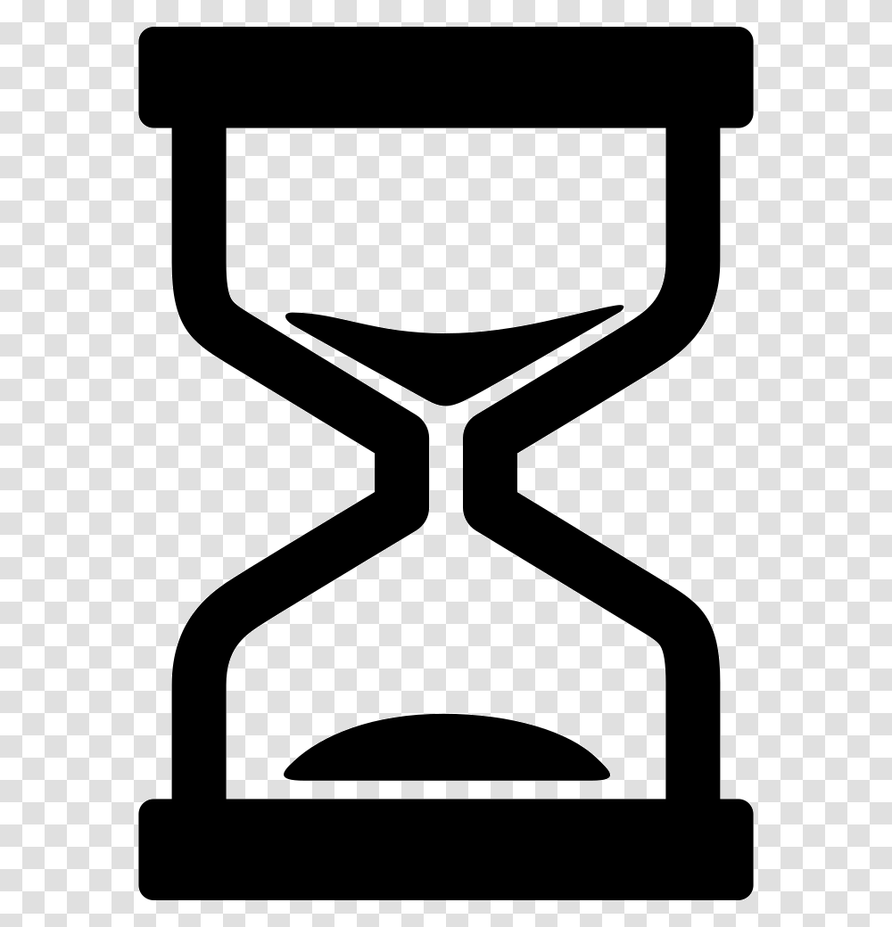 Sand Clock Symbol, Hourglass, Stencil Transparent Png
