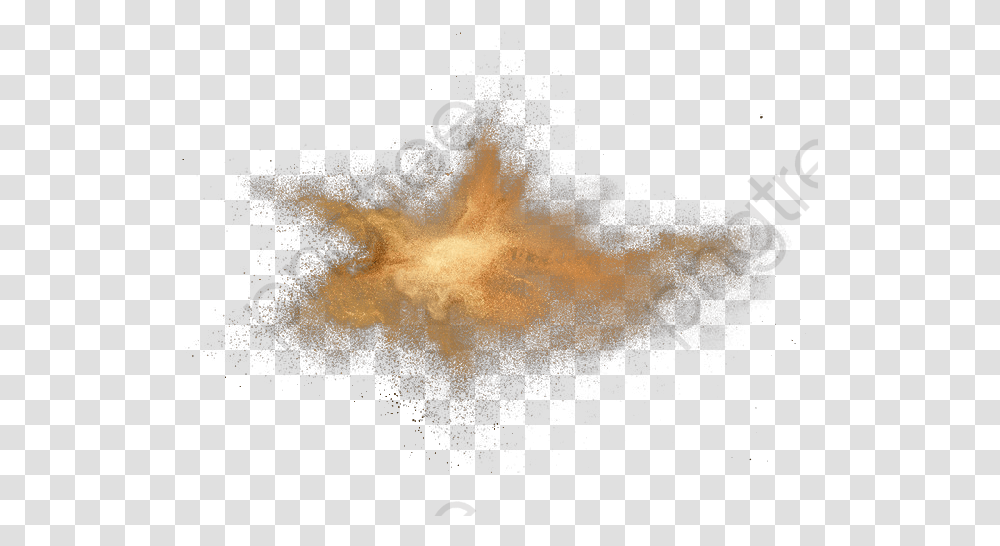 Sand Dust Flying Golden Clipart Maple Leaf, Flare, Light, Nebula, Outer Space Transparent Png