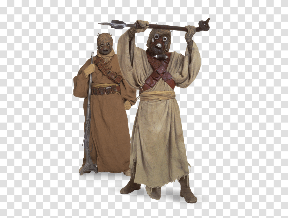 Sand People 6 Image Star Wars Tusk Raiders, Clothing, Costume, Person, Fashion Transparent Png