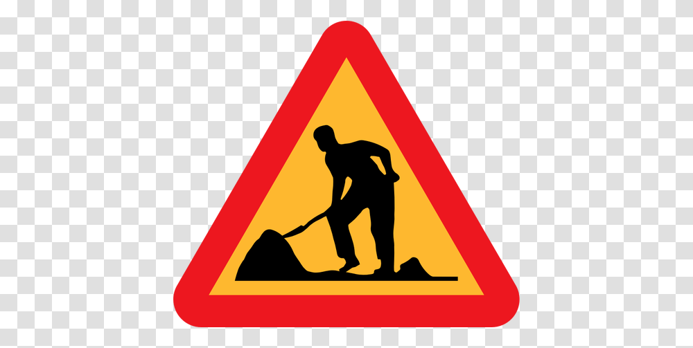 Sand Shovel Clipart, Road Sign, Person, Human Transparent Png