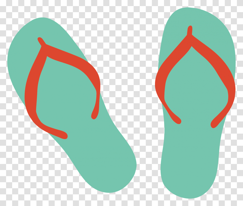 Sandal Flip Flops Slipper Vector Sandals Cartoon Clipart Flip Flops Cartoon, Apparel, Footwear Transparent Png