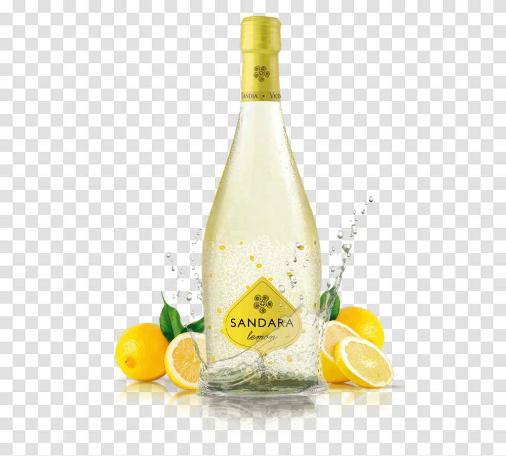 Sandara Lemon Lemon Sparkling Sandara, Beverage, Drink, Citrus Fruit, Plant Transparent Png