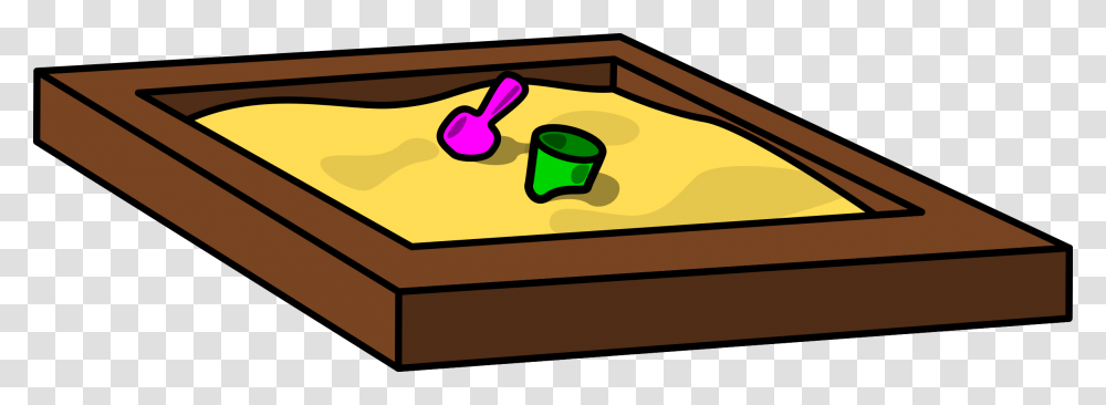 Sandbox Drawing Playground Sandbox Clipart, Paint Container, Palette, Tray Transparent Png