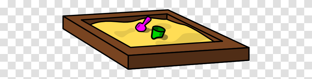 Sandbox With Toys Clip Art, Tabletop, Furniture, Paint Container Transparent Png