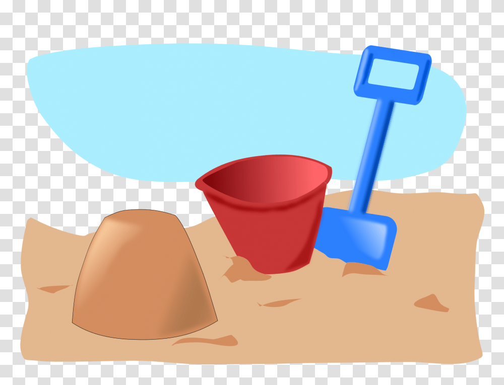 Sandcastle Clipart, Tool, Shovel, Bucket Transparent Png