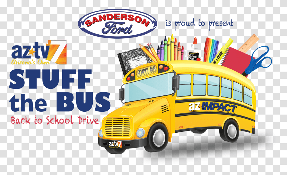 Sanderson Ford, Vehicle, Transportation, Bus, Flyer Transparent Png