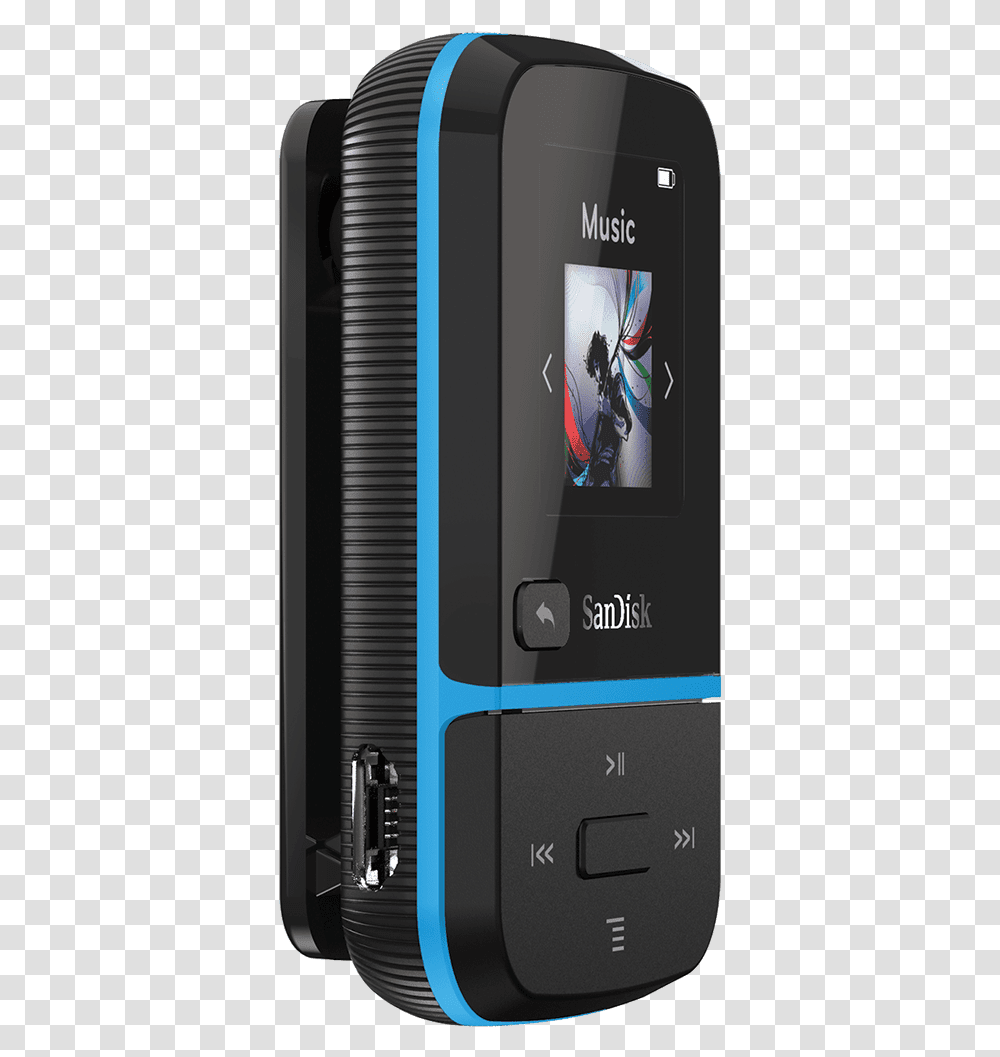 Sandisk Clip Sport Go 16gb Blue Sandisk Clip Sport Go, Mobile Phone, Electronics, Cell Phone, Machine Transparent Png