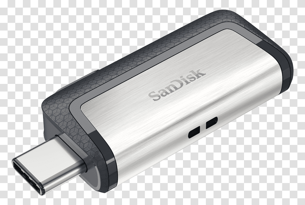 Sandisk Ultra Dual Drive Usb Type C Usb 3.1 Type C Sandisk, Electronics, Camera, Hardware, Aluminium Transparent Png