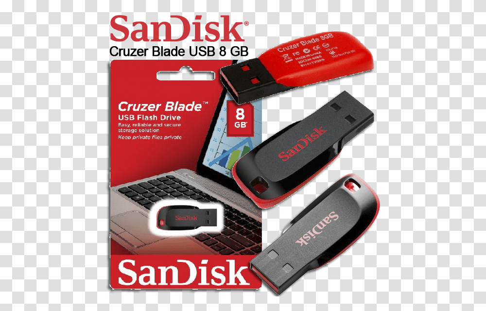 Sandisk Usb Cruzer Blade, Mobile Phone, Electronics, Cell Phone, Computer Keyboard Transparent Png