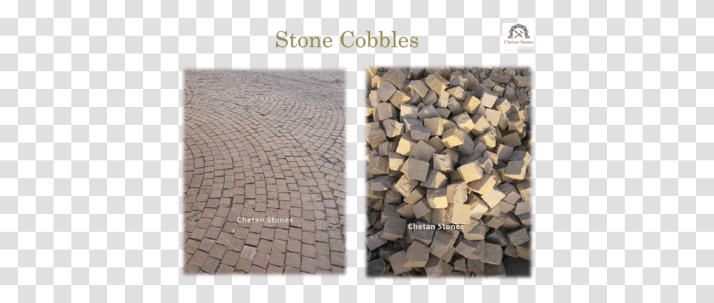 Sandstone Cobbles Cobblestone, Walkway, Path, Sidewalk, Pavement Transparent Png