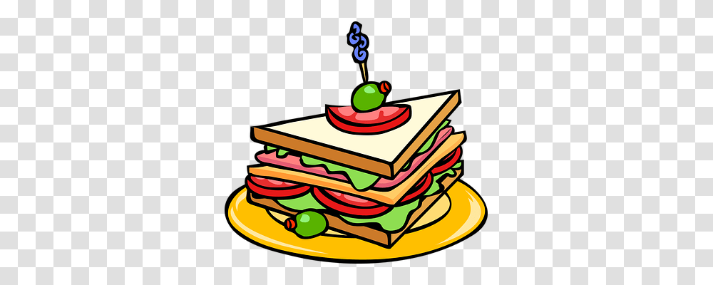 Sandwich Food, Birthday Cake, Dessert Transparent Png