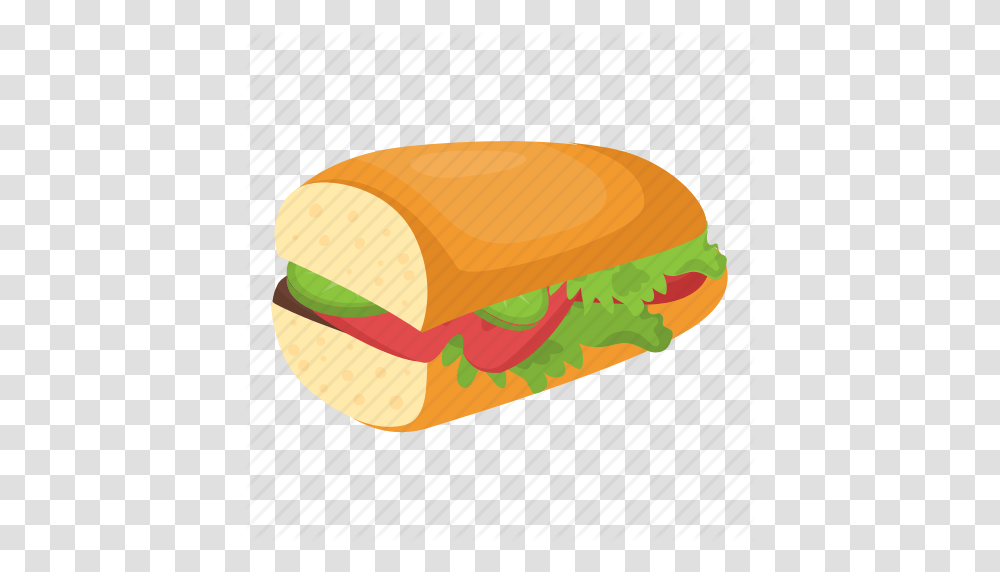 Sandwich Clipart Baguette Sandwich, Food, Tape, Hot Dog Transparent Png