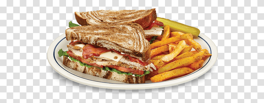 Sandwich Clipart Cold Sandwich Roasted Turkey Sandwich Ihop, Food, Burger, Bread, Lunch Transparent Png