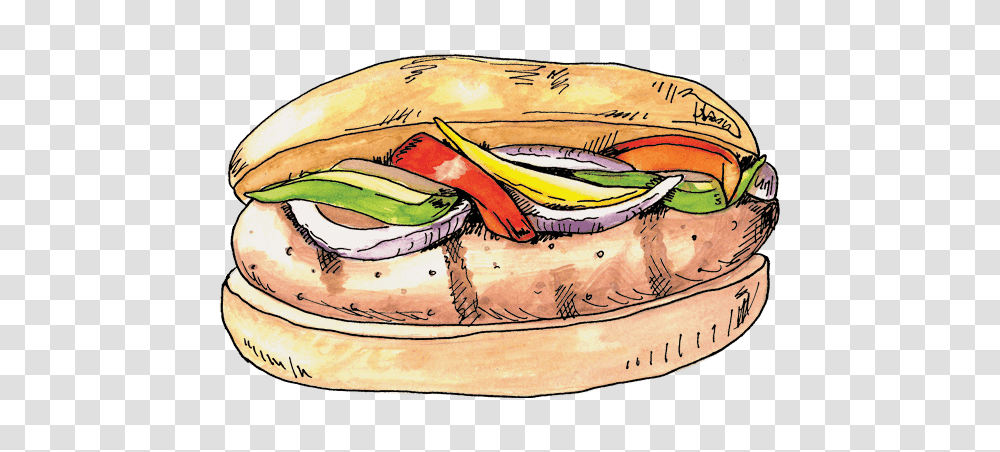 Sandwich Clipart Warm Food, Burger Transparent Png