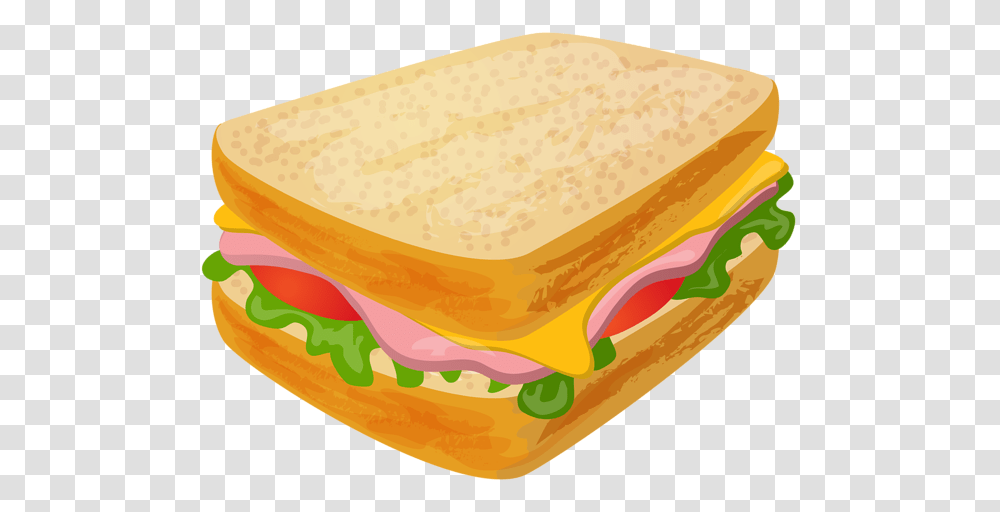 Sandwich, Food, Brie, Sliced Transparent Png