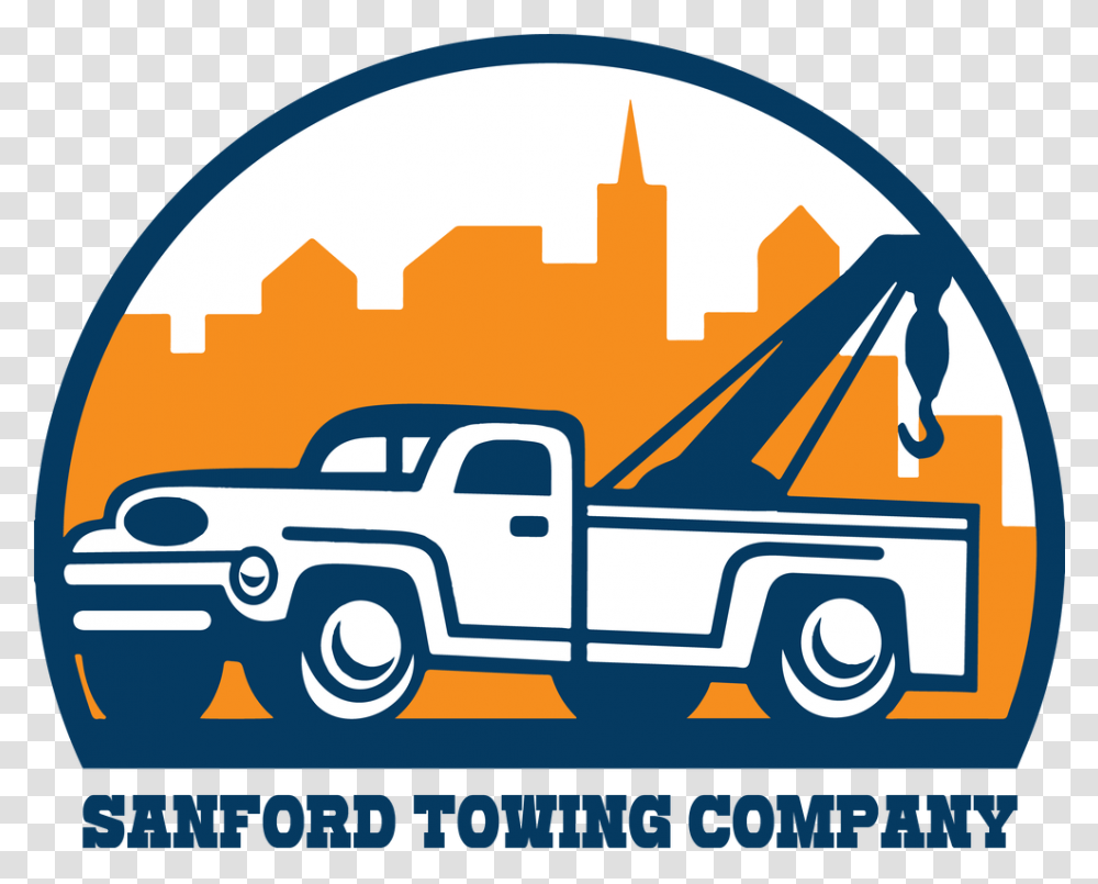 Sanford Towing Truck Avery's Auto Salvage T Shirt, Vehicle, Transportation, Tow Truck Transparent Png