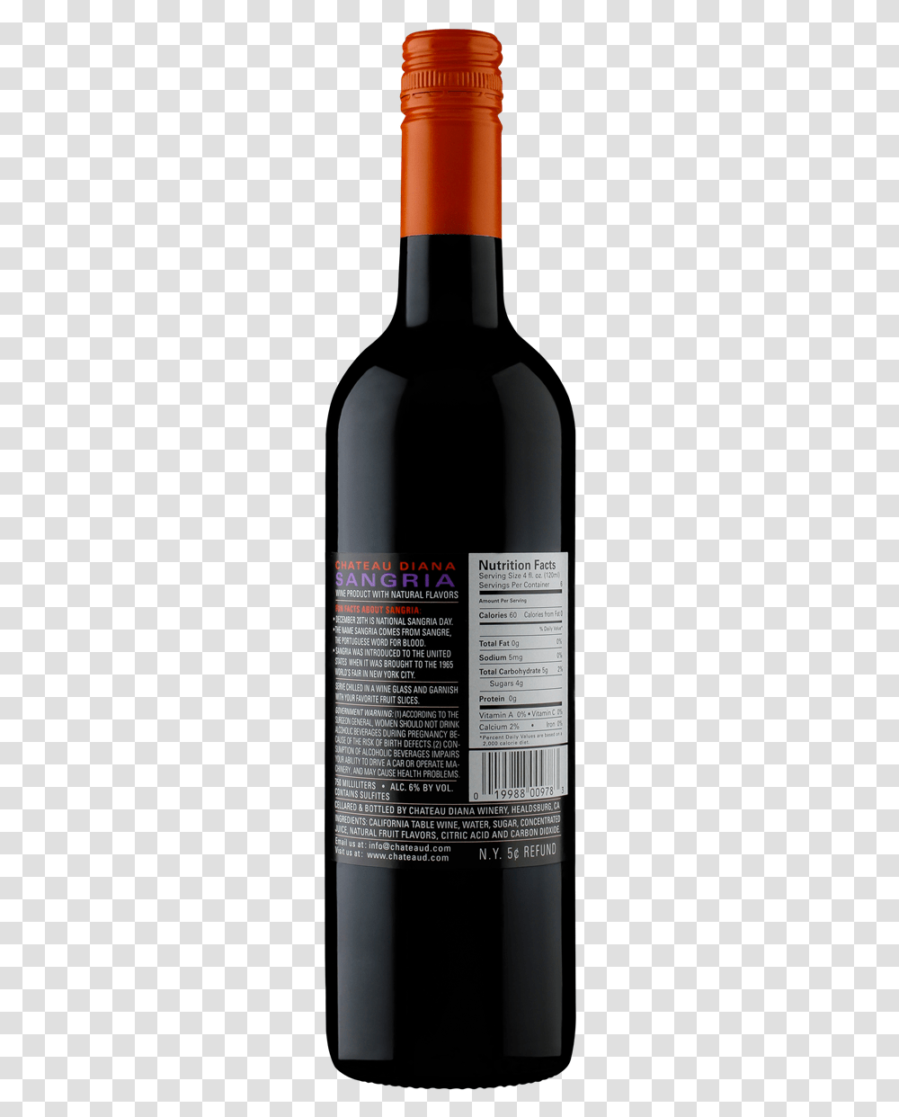 Sangria Clipart Wine Bottle, Aluminium, Tin, Can, Beverage Transparent Png