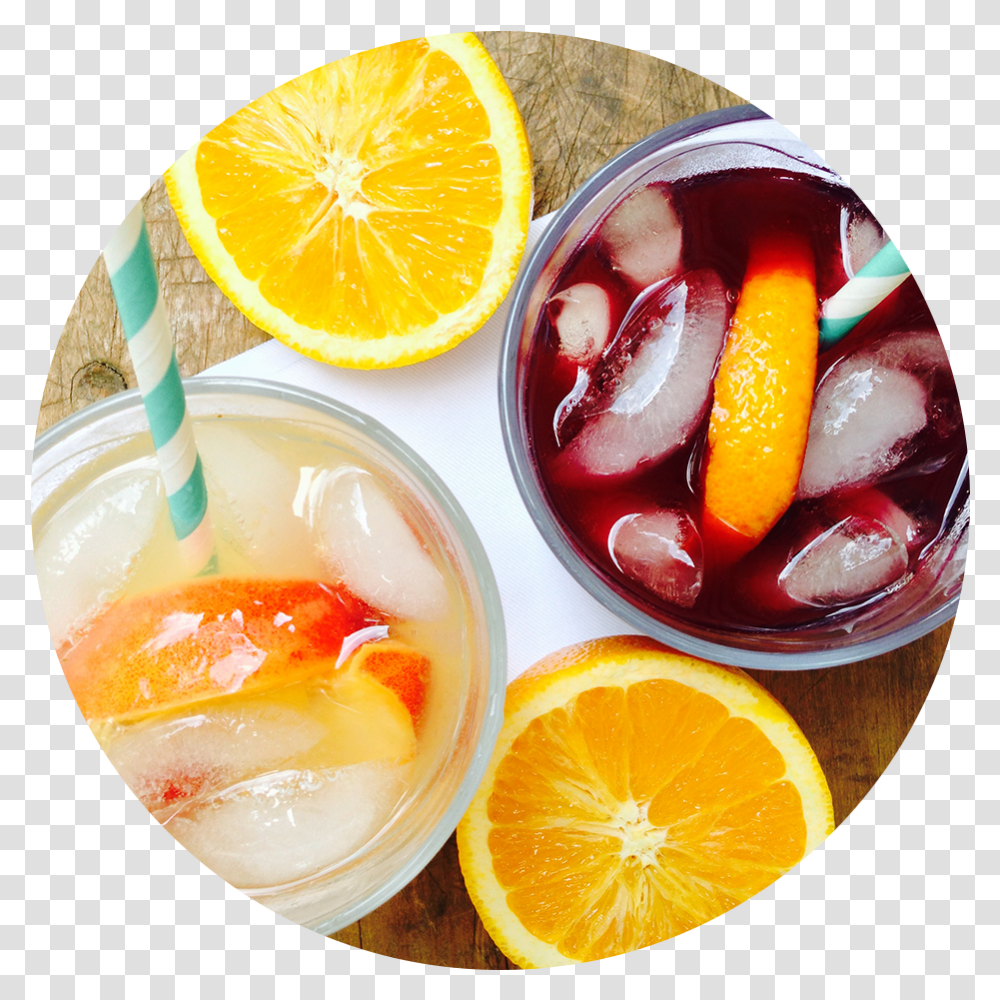 Sangria, Orange, Citrus Fruit, Plant, Food Transparent Png