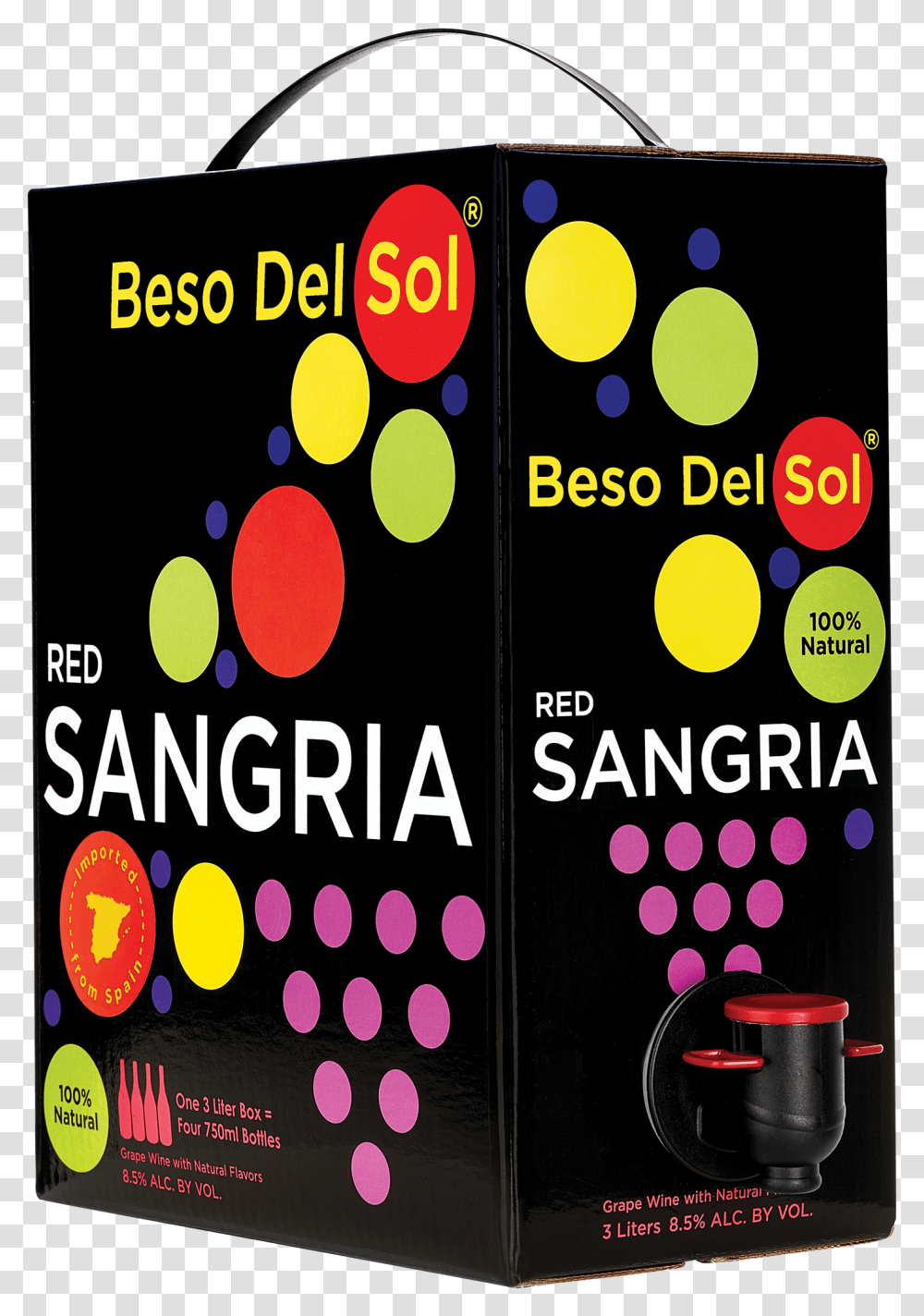 Sangria Wine Beso Del Sol, Paper, Poster, Advertisement Transparent Png