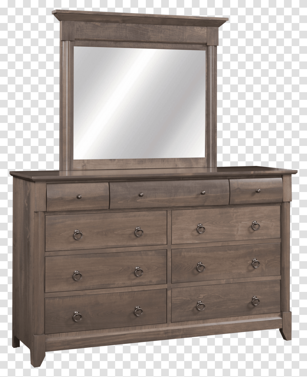 Sanibel Mirrored Dresser Miller Bedrooms Oh Drawer, Furniture, Cabinet Transparent Png