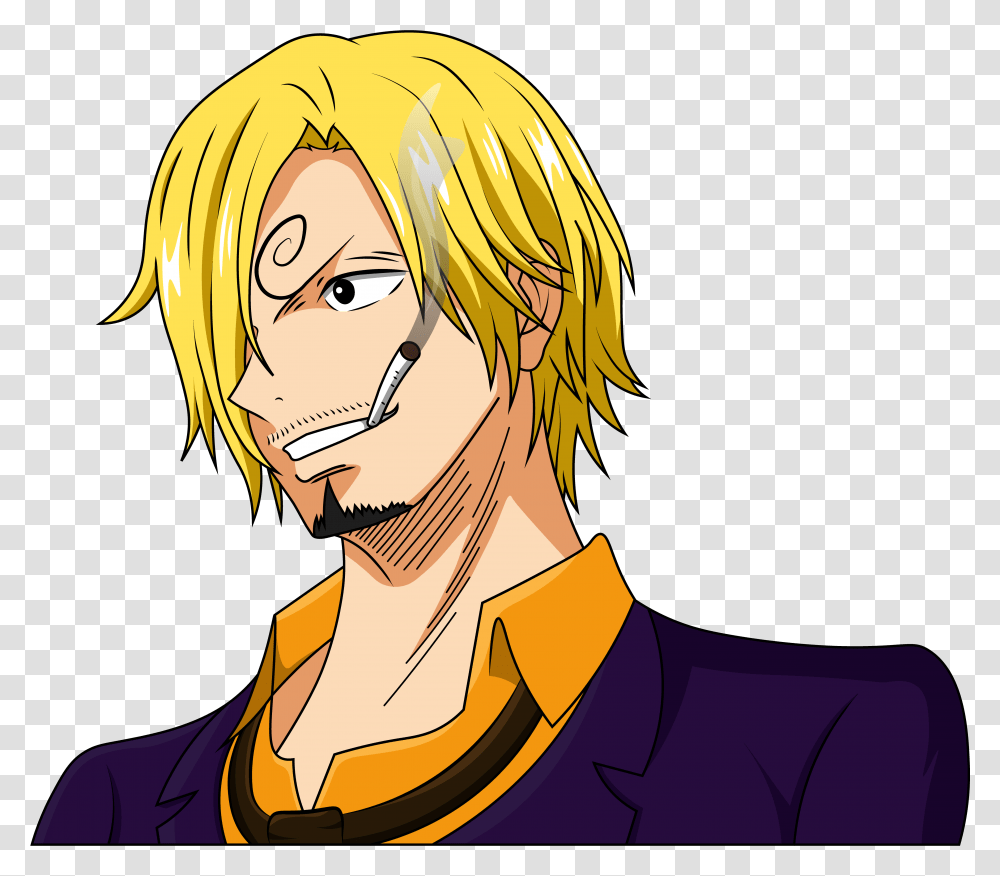 Sanji, Person, Human, Manga, Comics Transparent Png