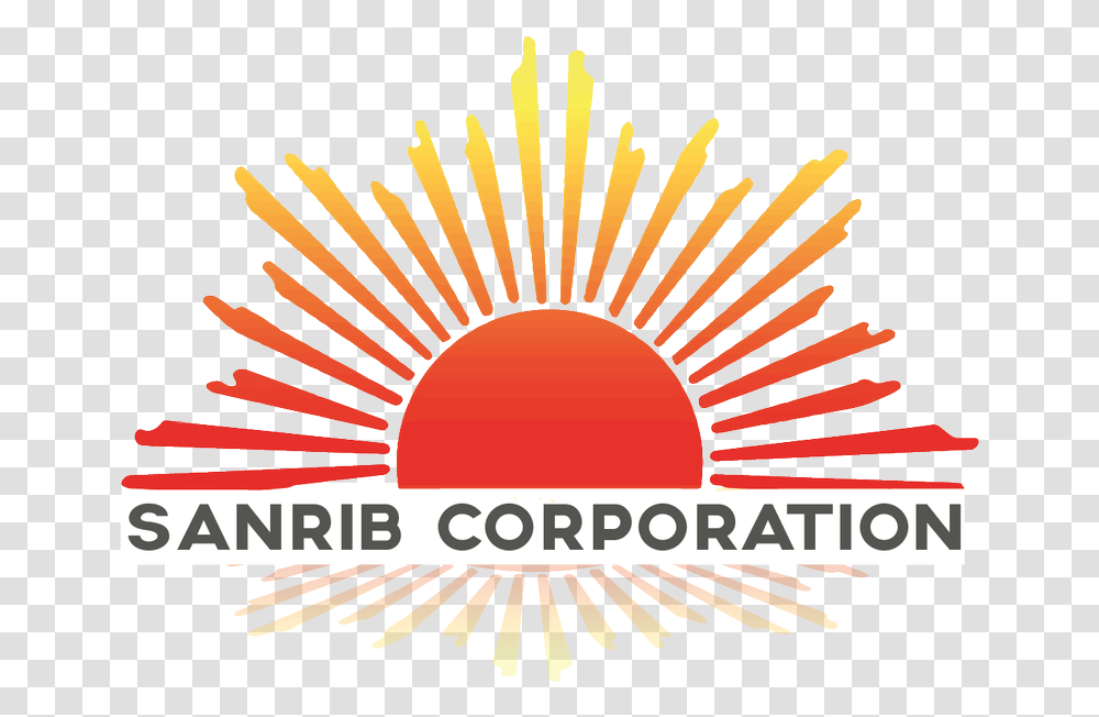 Sanribcorporation Hashtag On Twitter Half Sun Clipart Black And White, Outdoors, Nature, Logo Transparent Png