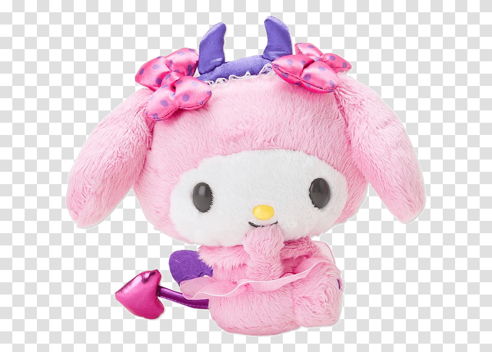 Sanrio My Melody Plush Download Halloween My Melody Stuffed Animal, Toy, Cushion, Pillow, Doll Transparent Png