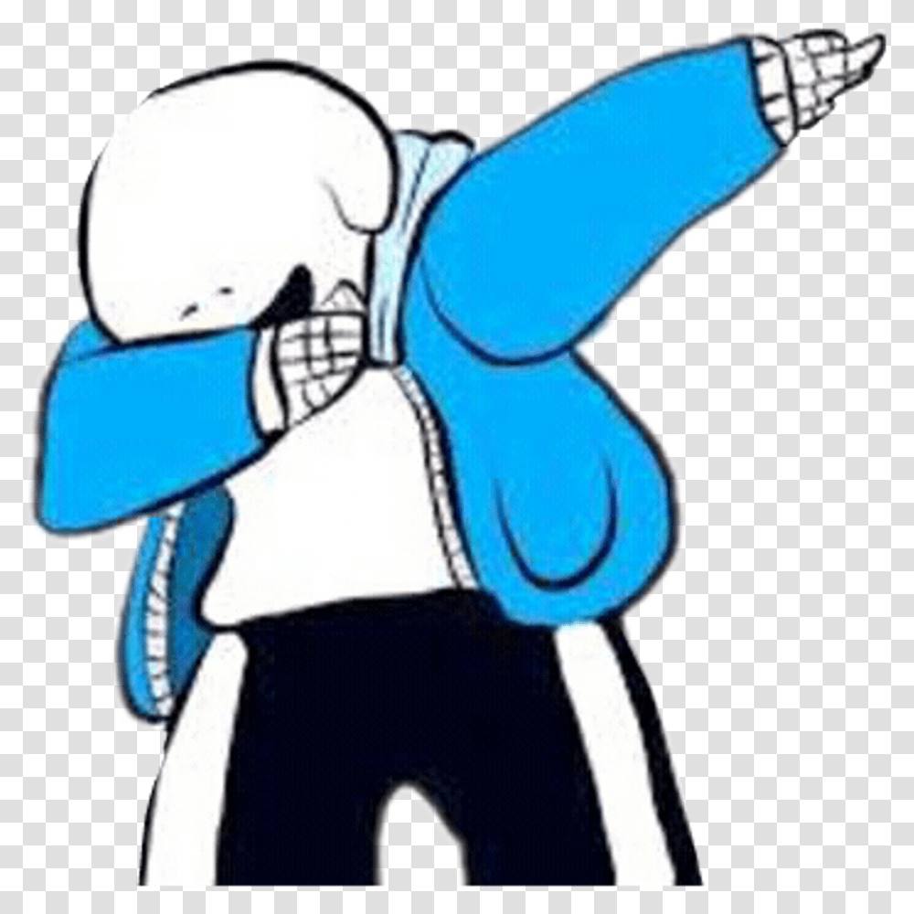 Sans Dab Clipart Sans Dabbing, Person, Sunglasses, Kneeling Transparent Png