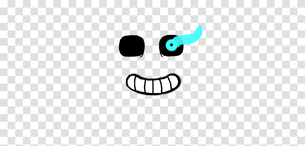 Sans Face, Stencil, Teeth, Mouth, Costume Transparent Png